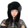 Outdoor Leisure Windproof and Warm Scarf Hat for Women's Winter Versatile Thick Plush Hat To Show Off Their Face Small Bag Head Hat