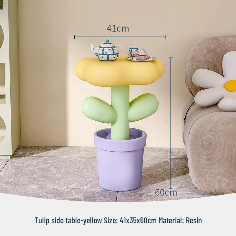 Tulip Side Table: Modern Living Room Decor and Sofa Side Table