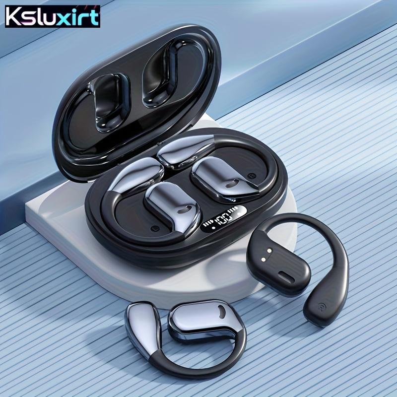 

Беспроводные наушники Bluetooth, срок службы батареи 38 часов — подвесные наушники для iPhone/Android, водонепроницаемость IPX4, комфорт в течение всего дня чёрный