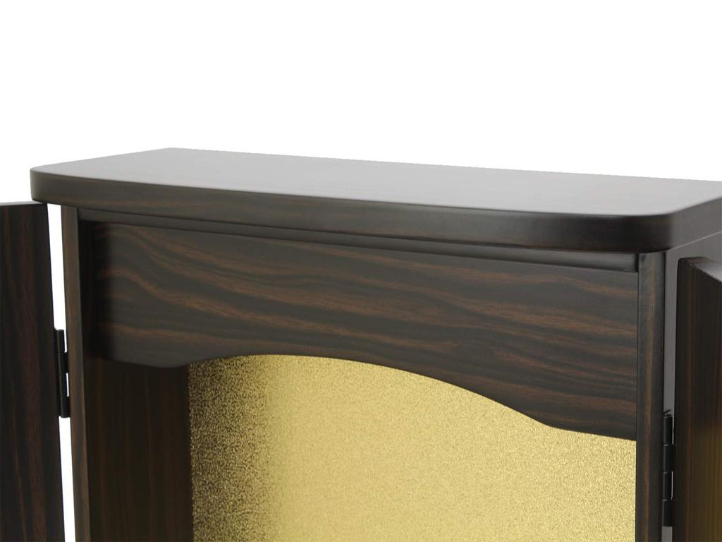 Soka Gakkai Compact Slim Buddhist Altar Ebony Style Grand SGI