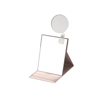 Napure Mirror - Folding Mirror with 5x Magnification That Reflects True Skin Tone - Medium Size, Pink - Makeup Mirror, Magnifying Mirror - Mother's Da