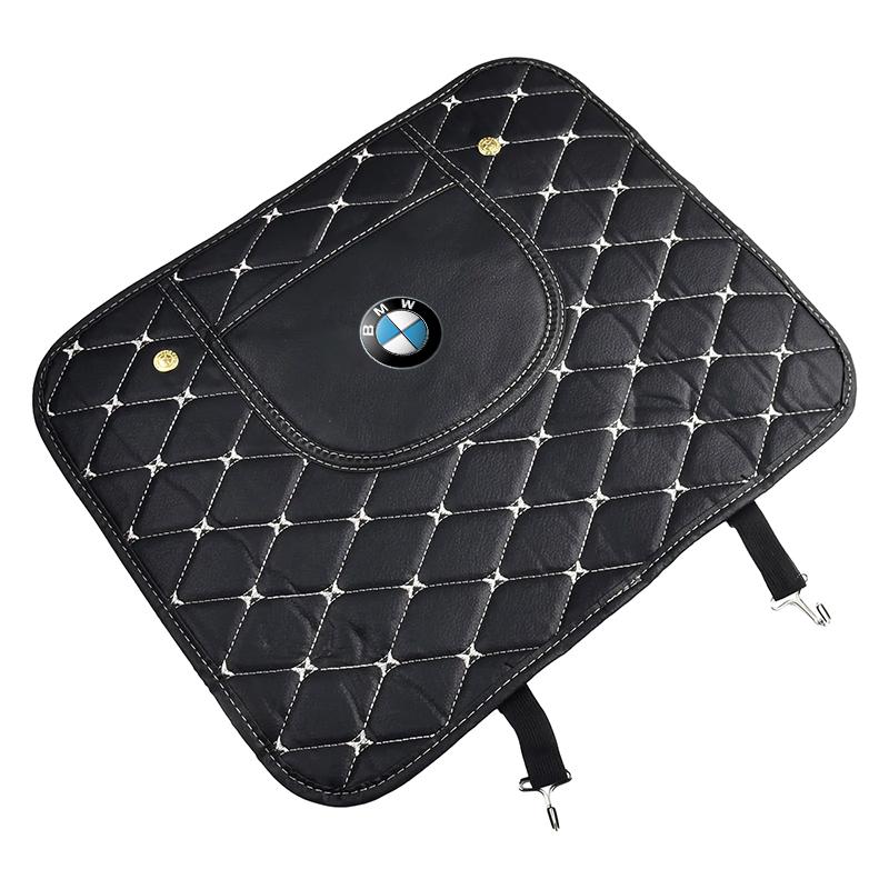 PU Lær Bil Sparkebeskyttere Auto Sete Ryggbeskytter Deksel Styling For BMW E46 E90 E60 F10 F30 F20 E39 E36 X5 E70 F25 F15 E53