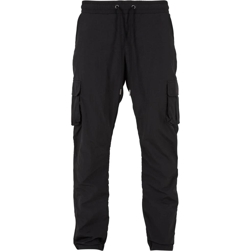 Urban Classics Mens Nylon Straight Leg Cargo Trousers