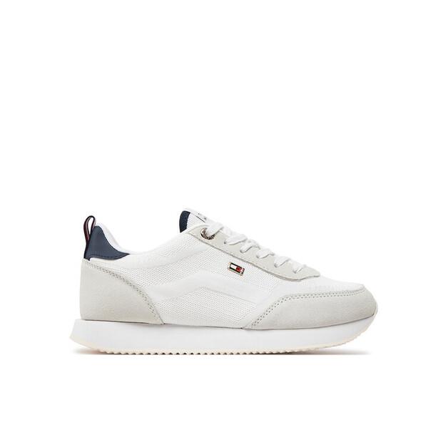 

Кроссовки Tommy Hilfiger Flag Knit Runner FW0FW07916 белый EU 37