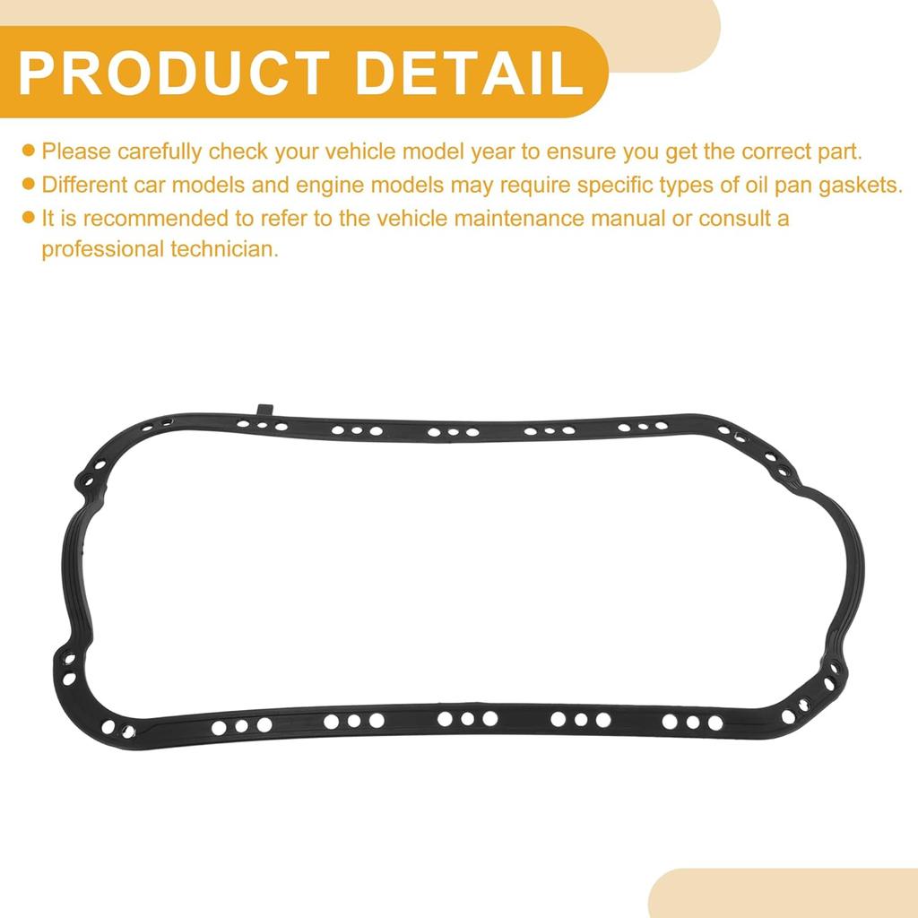 Car Oil Pan Gasket Car Transmission Oil Pan Gasket Engine Oil Pan Gasket Seal No.11251P2A014 for Honda Civic 1996-2005 Good Sealing 1 Pcs