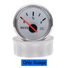 Water Level Gauge+Water Float Sensor 0-190Ohm 52mm Water Tank Meter Indicator With Red Color LED For Marine Car RV Camper Yacht