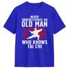 Tai Chi Tshirts Unisex Amazing Pure Cotton Tee Shirt O Neck Short Sleeve T Shirt Printed Clothing