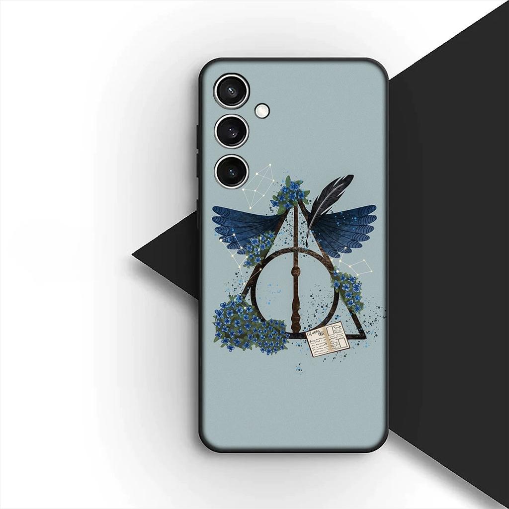 Soft Cover for OPPO A80 A18 A16 A40 A17 A15 A38 A78 A79 A54 A57 A12 A60 4G 5G Casing Phone Case Owl Art Harries Wand Potters