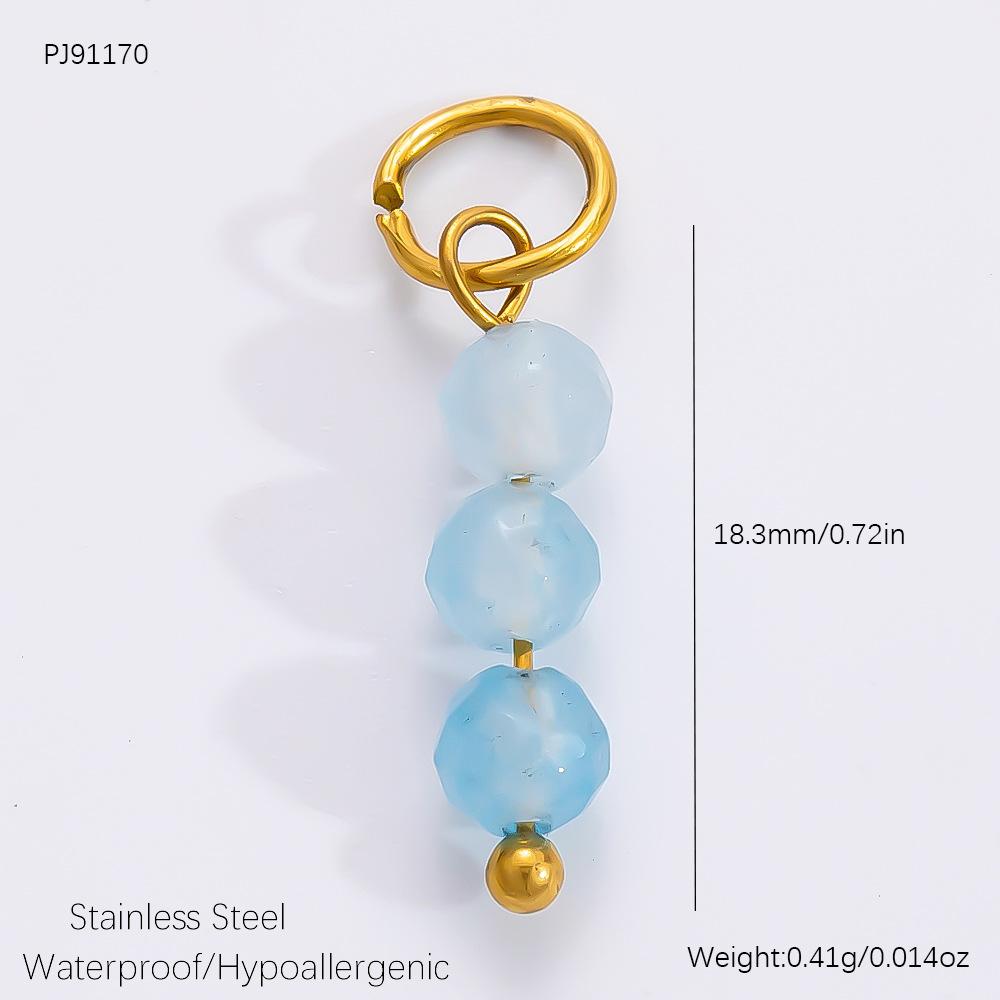 1-5Pcs 18k Real Gold Stainless Steel Charms for Jewelry Making, Bangle, Earring Charms for DIY Necklace Bracelet Jewelry Making