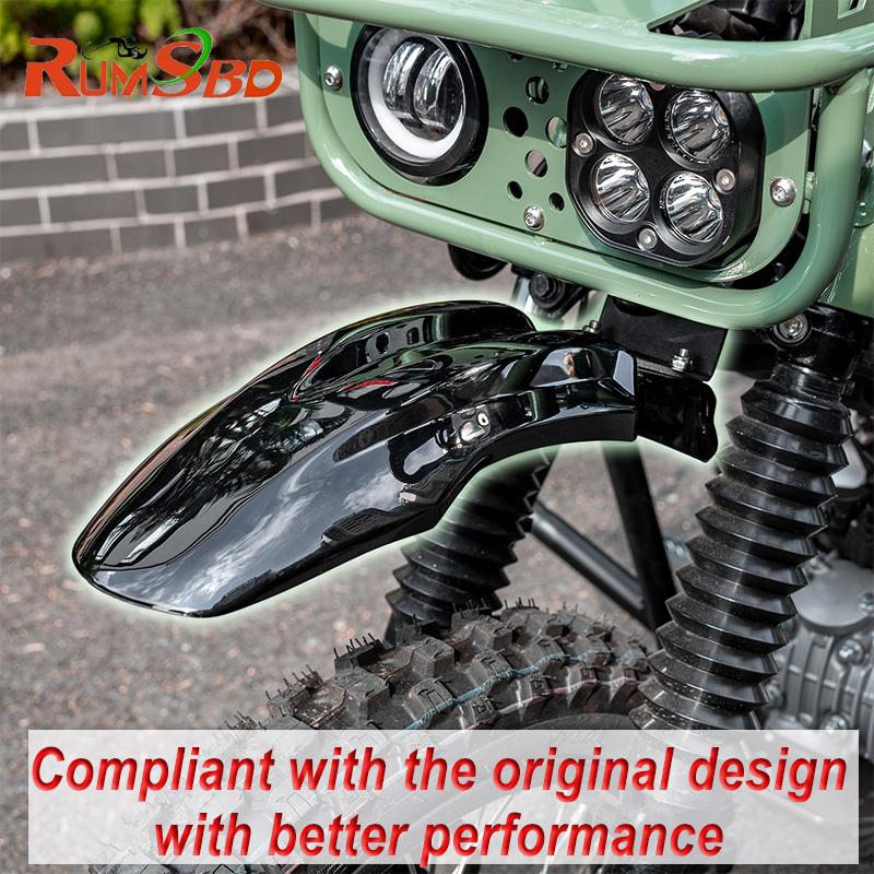 Motorcycle Mudflap Splash Guard Cover Motorcycle Mudguard Front Fender For Honda CT125 huntercub 125 2020 2021 2022 2023