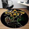 1pc Legend of Zelda Office Round Area Rug, Under Office Chairs Bedroom Living Room Home Decor  a1016241