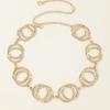 Adjustable Length Waist Chain Multilayer Metal Waist Chain Blings Body Chain Fashion Accessory