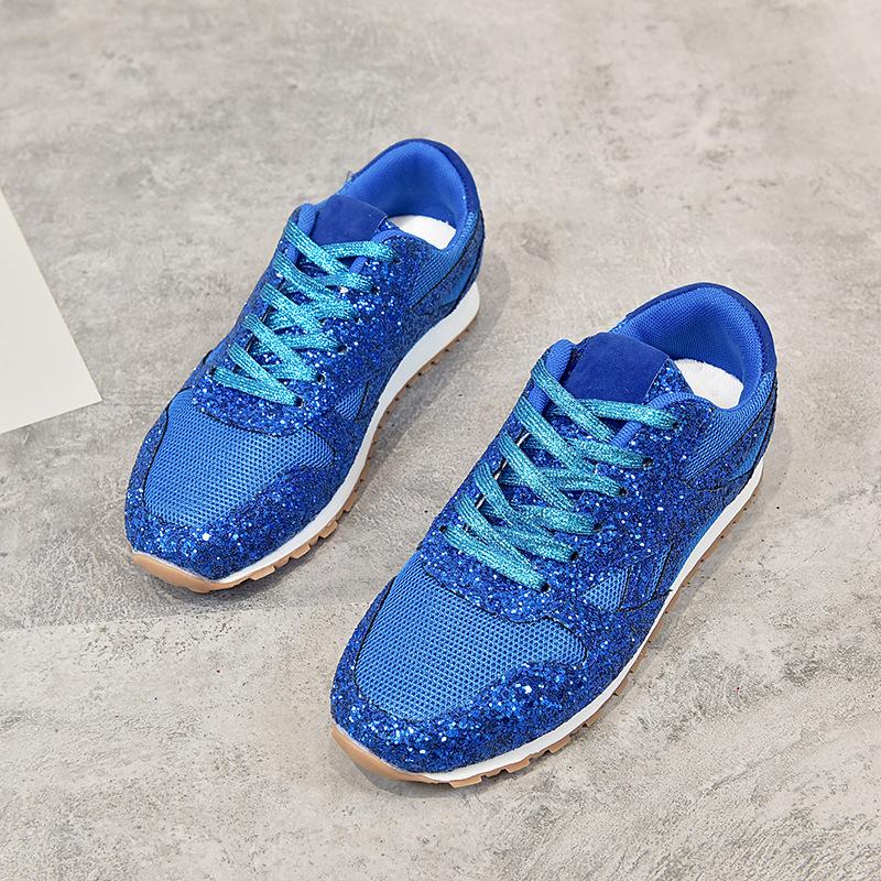 Large-size Lace-up Casual Sports Shoes, Versatile Basic Shoes for Women