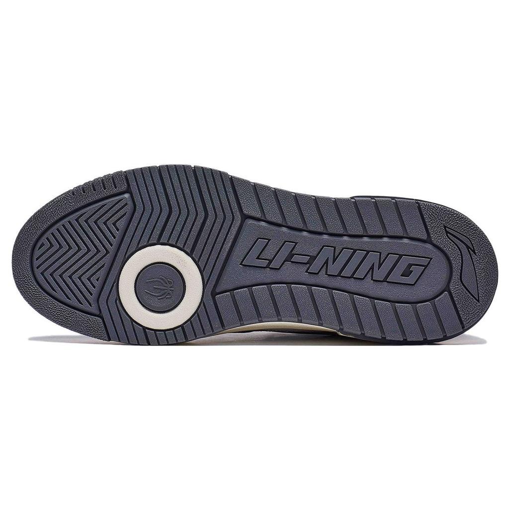 Li Ning Bad5 New Star 2 Basketball Culture Shoes Trendy Casual Shock Absorption Non-Slip Low-Top Basketball Shoes Men sneaker Gray ABCT055-3