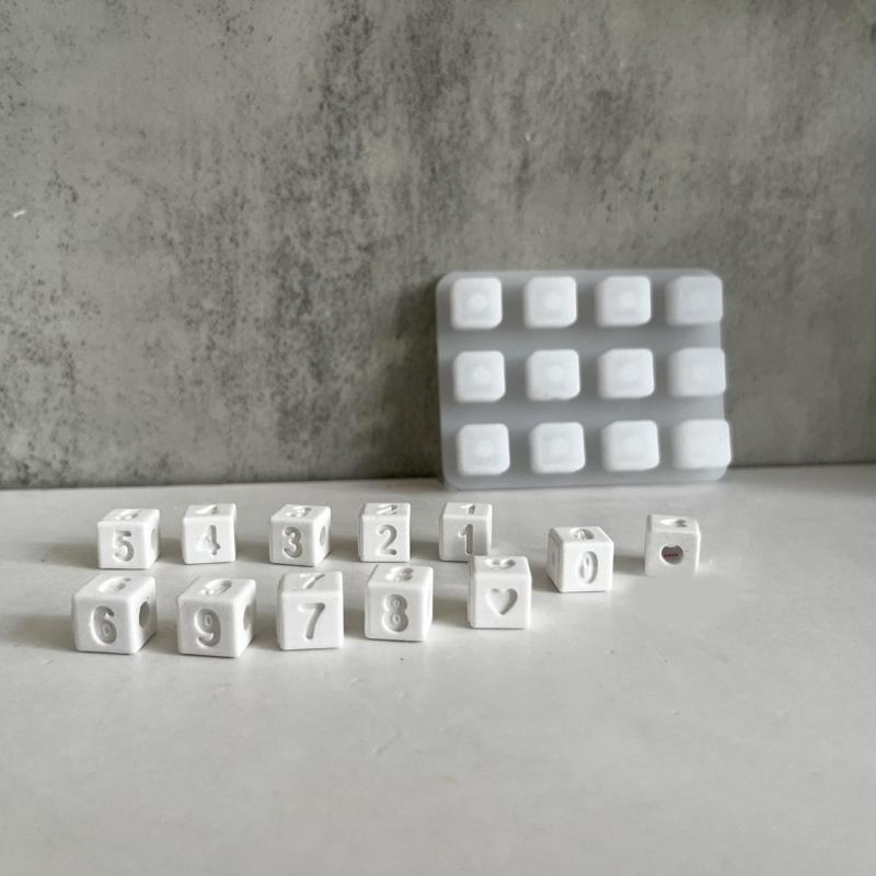 Multipurpose Bead Sturdy Silicone Mold Stylish Accessory for Cake Soap and Candle Making Creative Baking Tools