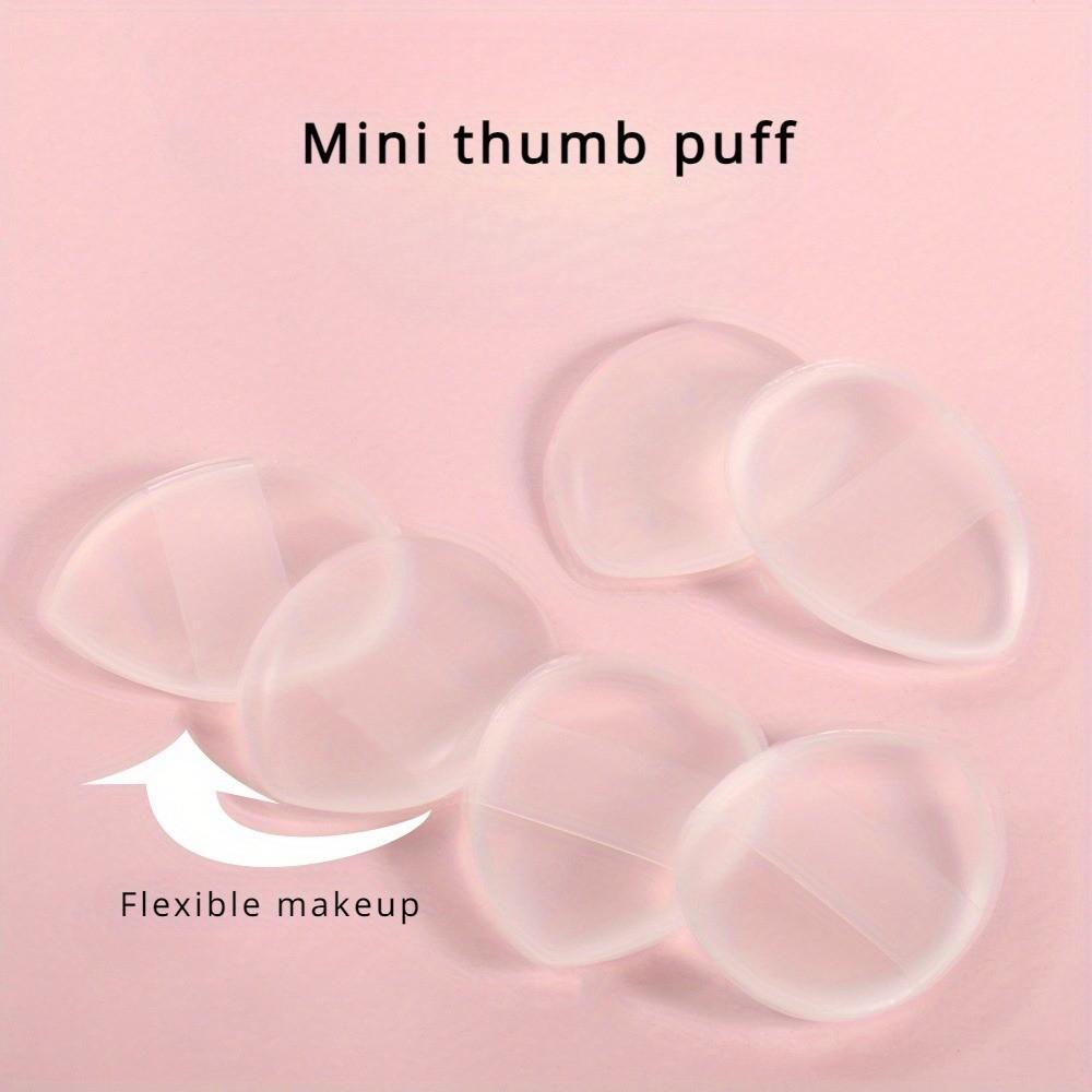 Mini Silicone Fingertips - Reusable Fragrance-Free Makeup Brushes for Foundation Concealer and Powder Tools