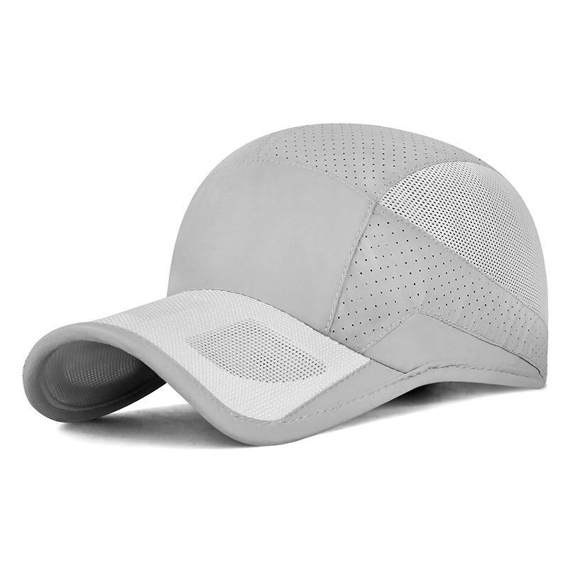 Cappellino da Baseball Traspirante Estivo con Protezione Solare, Asciugatura Rapida, per Esterno, Unisex, Regolabile, Rete Solare Sportiva