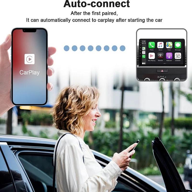 Original CarPlay Wireless Adapter AI Box for iPhone Wired to Wireless Car Bluetooth Dongle Apple