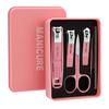 Portable Women's Nail Clipper Set: Angled Pliers with Gift Box for Home Use