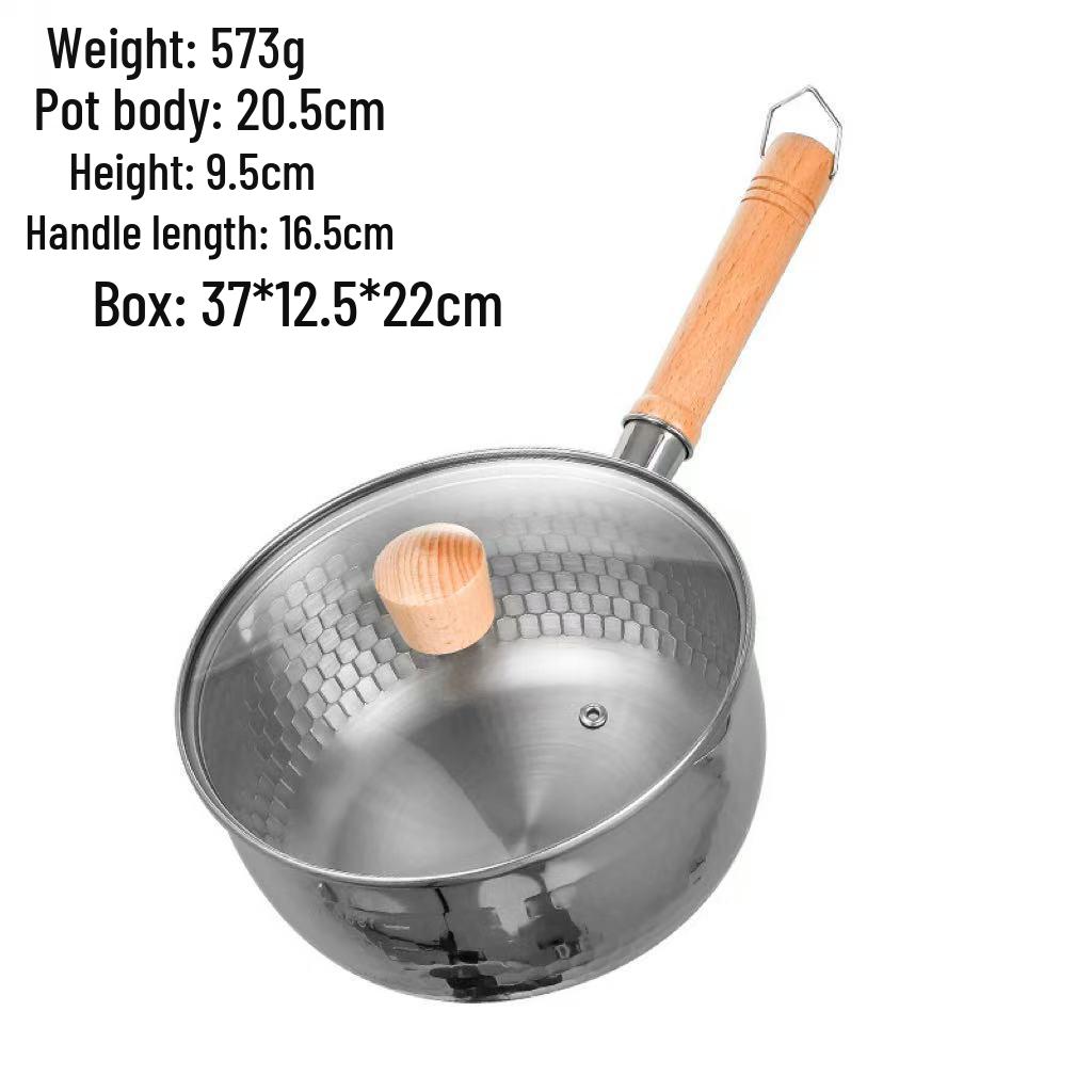 Multifunktionaler Antihaft-Topf aus Edelstahl für Suppe, Milch und Babynahrung