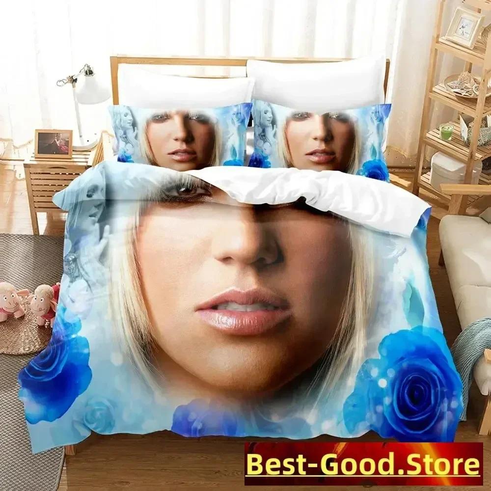 Popular Britney Spears Bedding Set Single Twin Full Queen King Size Bed Set Adult Kid Bedroom Duvetcover Sets Parure De Lit Bed