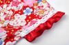 [ReliBeauty] Yukata Dress for Children, Girls, Separate, Lace, Ruffles, 100% Cotton, Fireworks Festival, Summer Festival, Stylish, Cute, Heiko Obi