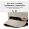 PU Leather Peaked Beret Hat M-Letter Metal Decor Flat Top Beret Hat  Autumn Winter Wear