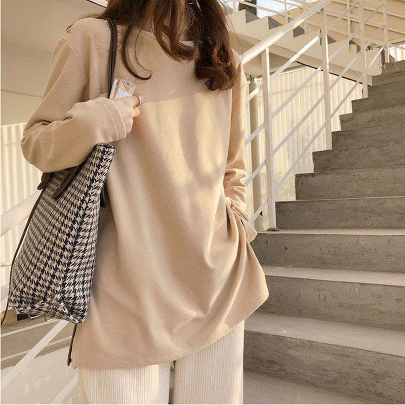 

L - 6XL Женские топы Футболка Летняя рубашка больших размеров Подходящие модели средней длины Облегающие бедра Тонкие открытые нерегулярные с длинными рукавами XXXXXL дубильная кора