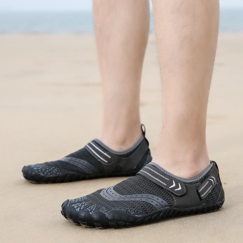 Männer/Frauen Outdoor Fünf-Finger-Schwimmschuhe Watschuhe Gummi Weiche Unterseite Wassersport Strandschuhe