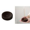 Wood Incenses Stick Stand Creative Incenses Burners Round Shaped Censer for Meditation & Relaxiation