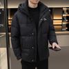 Men's Winter Trendy Hooded Down Jacket 2024: Thick, Warm, Stylish Duck Down Coat for Boys
