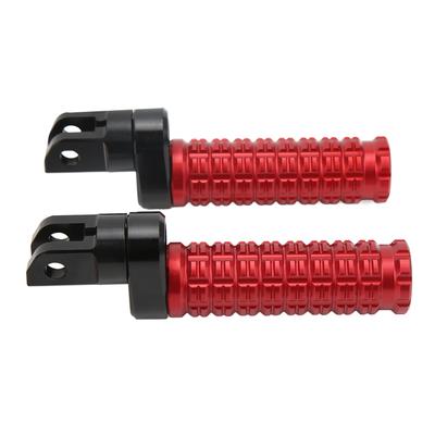 1 Pair Motorcycle Foot Pegs CNC T6063 Aluminum Alloy Anodized Surface Replacement For Benelli Tornado 252R 2021‑2022