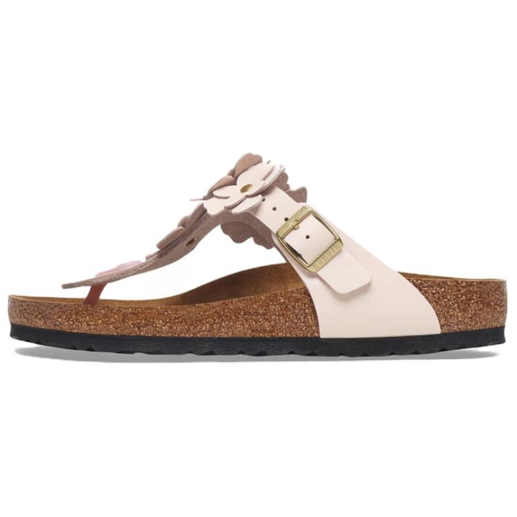 Шлепанцы Birkenstock Gizeh Flowers с ремешком-перемычкой Женские 1029304 37