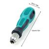6.35mm Quick Release Self Locking Screwdriver Handle 1/4 Inch Hex Shank Bit Holder Adapter for Screwdriver