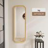 Jiemengzhe Retro Octagonal Wall Mirror