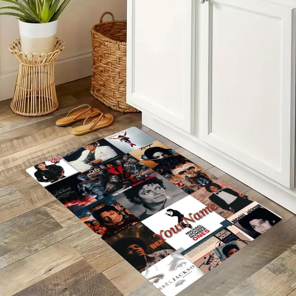 Michael Jackson Customize Your Name Kitchen Rug Runner Rug Laundry Mat Hallway Entryway The Best Gift Choice