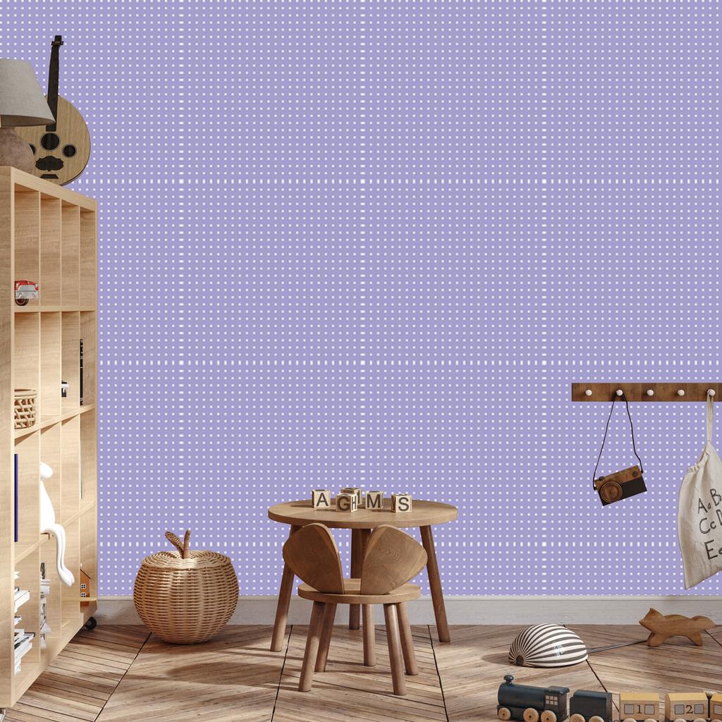 Blue Dots Wallpaper, Blue Background for Living Room and Bedroom 50x1000