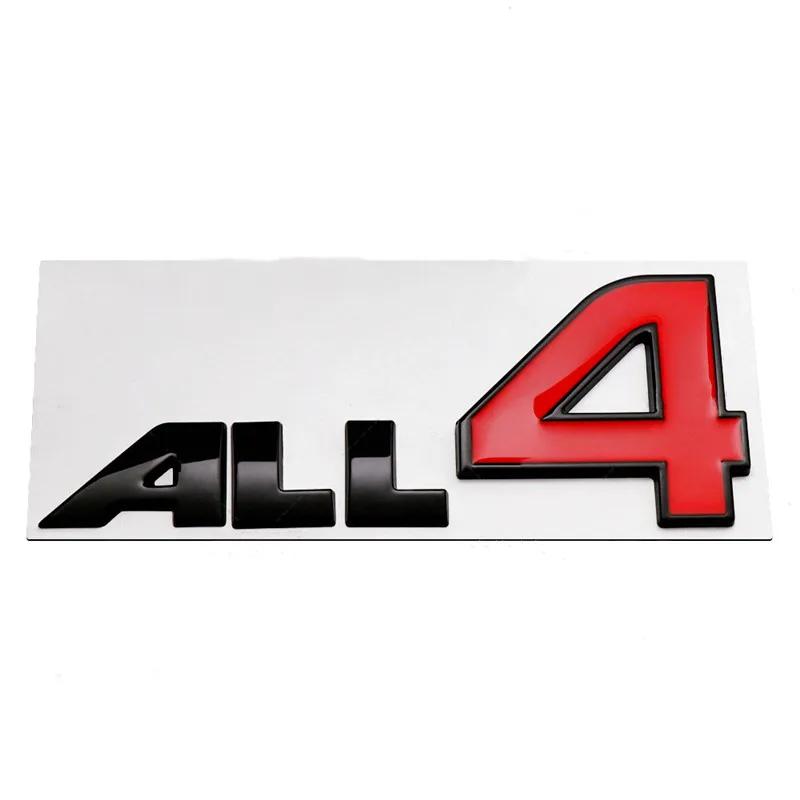 3D Metal ALL4 Logo Door Emblem Badge Sticker Car Stickers for MINI Cooper R61 F60 Countryman Paceman