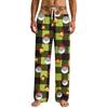 Men's Funny Christmas Print Pants with Pockets, Knit Casual Sleep Pants for Home