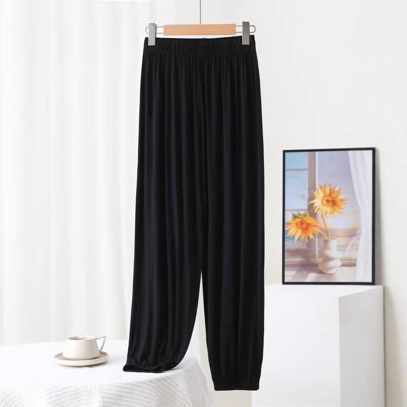 Modal Lantern Pants for Women, Spring and Summer Thin Loose Casual Sports Pants, Jogger Pants, Yoga and Dance Practice Pants