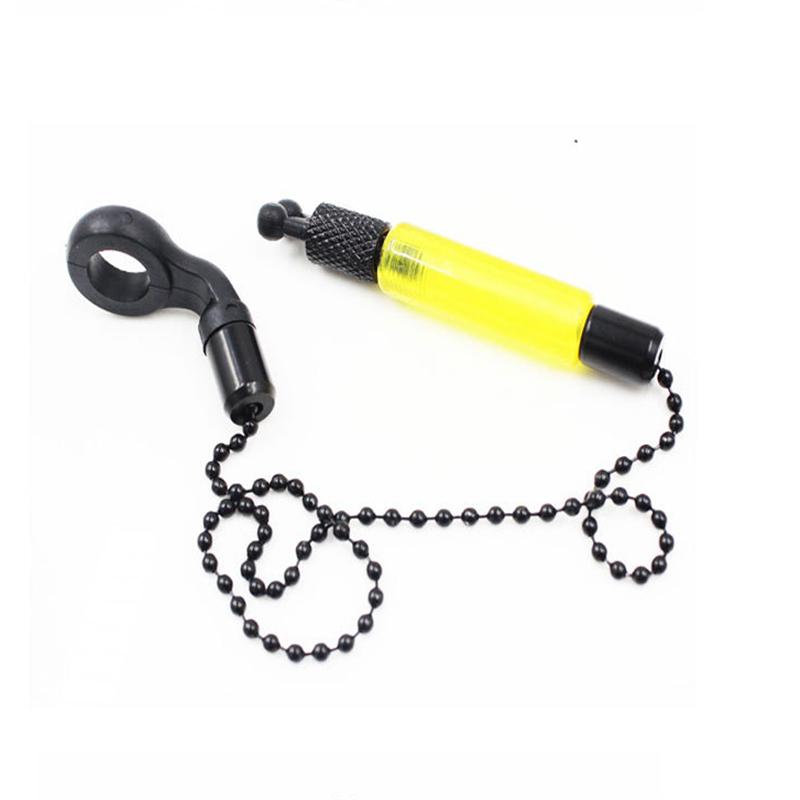 Bite Alarms Carp Fishing Hangers Bobbins Swingers Indicators Fishing Alarm Swinger Steel Chain 4 Color Bite Alarm Fishing Tools