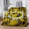Bsc Young Boys Flannel Blanket Soft Warm All-Season Throw, Design for Camping, Car Travel, Hiking Sofa, Bed, Office Perfect Gift for Parties