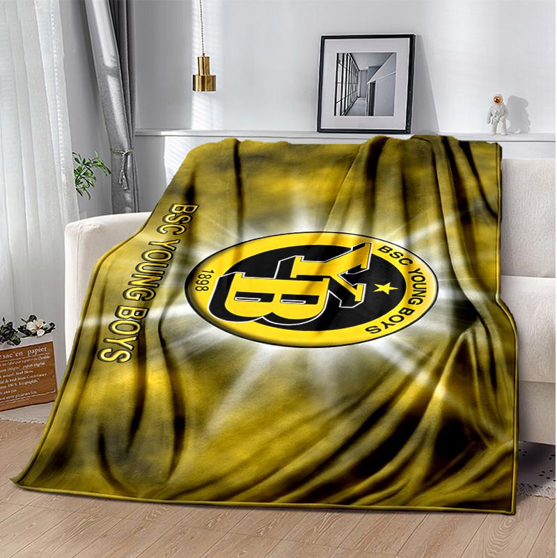 Bsc Young Boys Flannel Blanket Soft Warm All-Season Throw, Design for Camping, Car Travel, Hiking Sofa, Bed, Office Perfect Gift for Parties