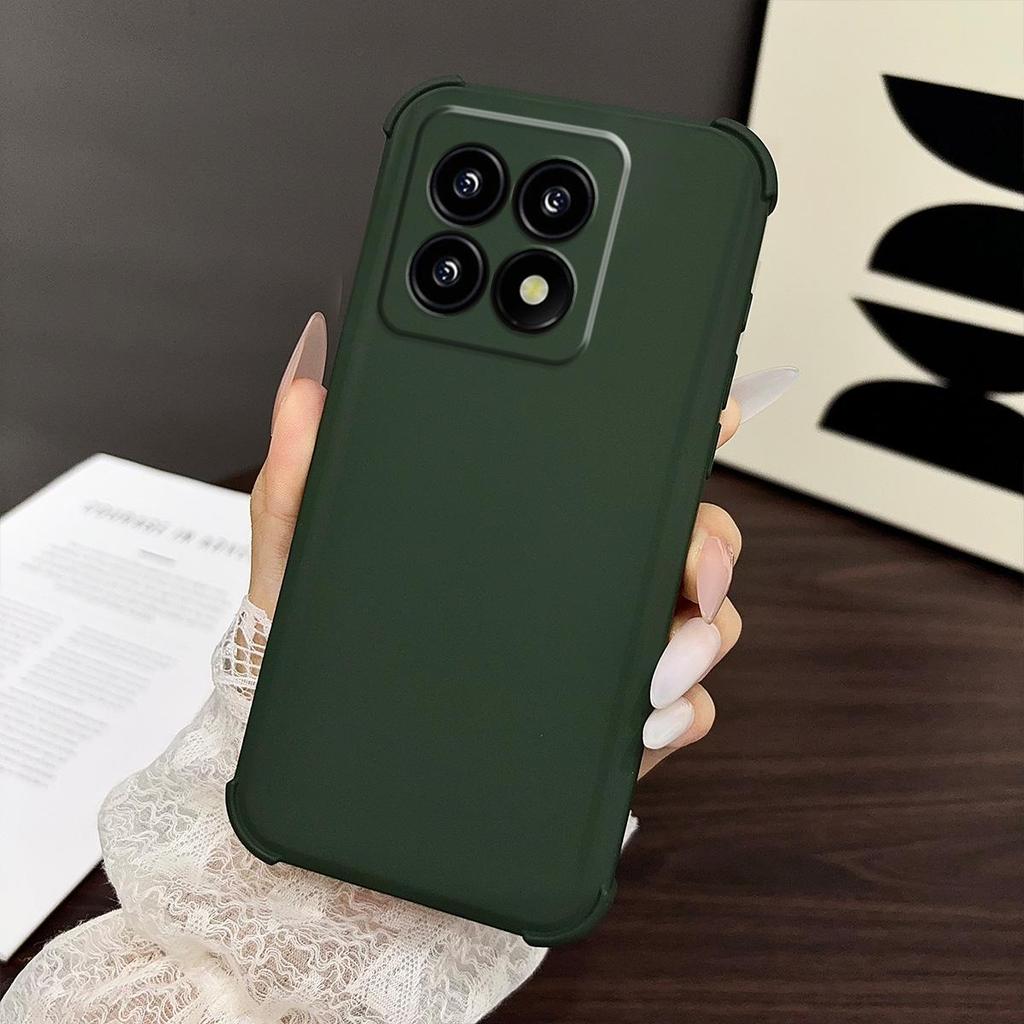 Case for Xiaomi 15T Ultra-Soft Liquid Silicone Casing Y2K Minimalist Aesthetic Airbag Drop Protection Cover