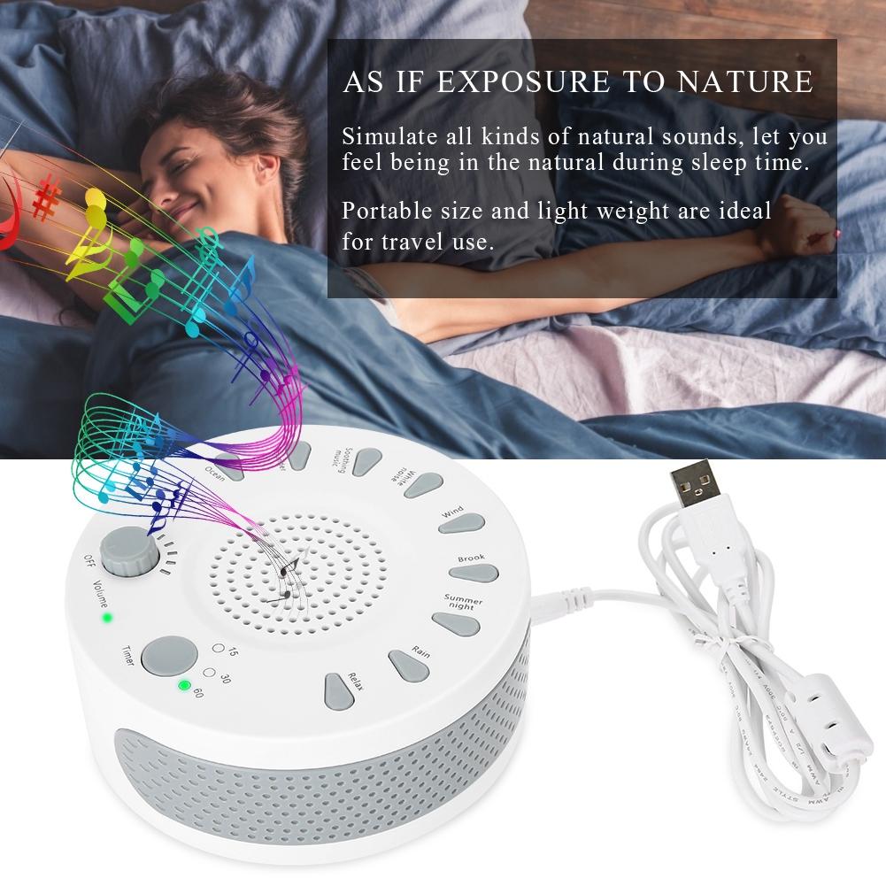 This sound relaxation machine can help create perfect sleep environment for you and your baby.
