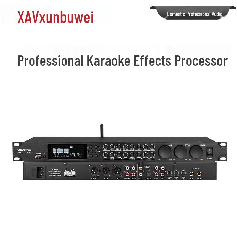 XEW-F6 Professional Karaoke Audio Processor (CN version)