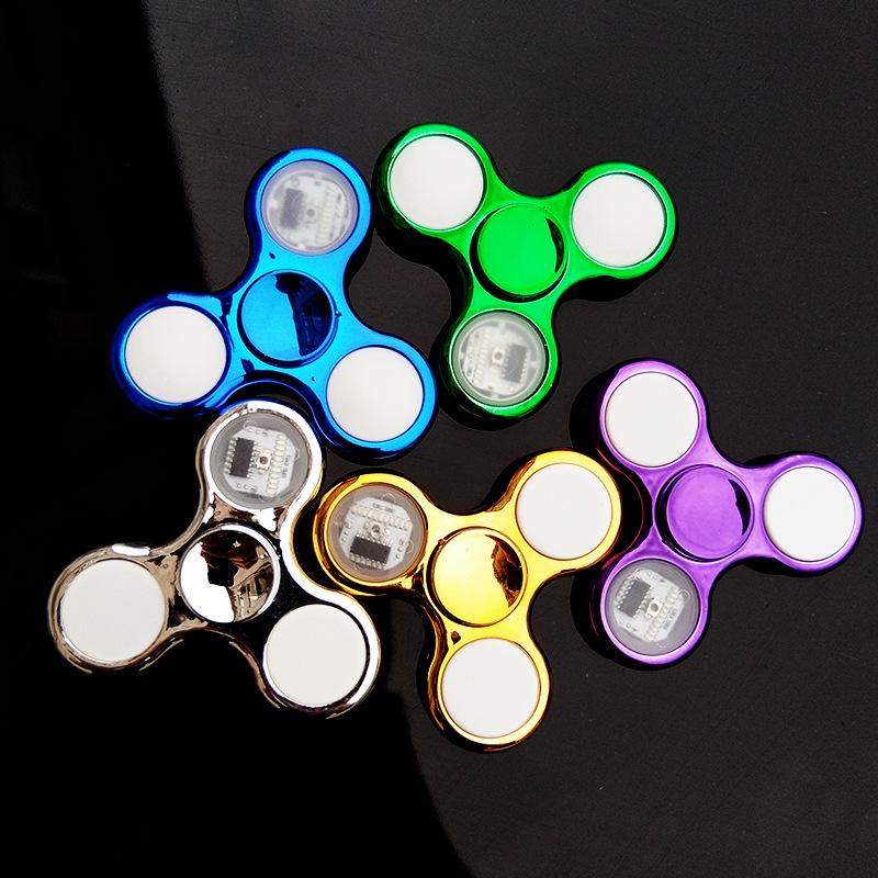 LED Luminous Fidget Spinner - Versatile Nighttime Dazzler