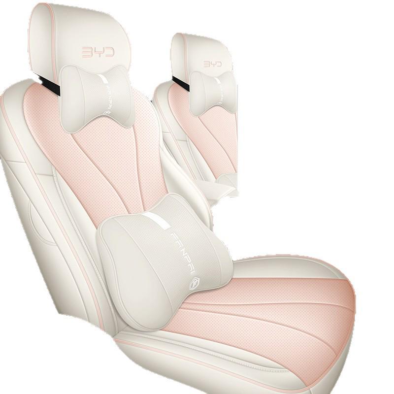 Pernițe pentru scaune auto din piele integrală, pentru toate anotimpurile, pentru BYD Seal 05DM-i - Potrivire universală pentru cinci locuri