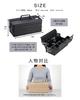 TOYO Steel (TOYO) 2-Tier Steel Tool Box ST-350, Matte Black [Approx. 35cm Wide X 16cm Deep X 21cm High], Made In Japan, Tool Box, Storage Box