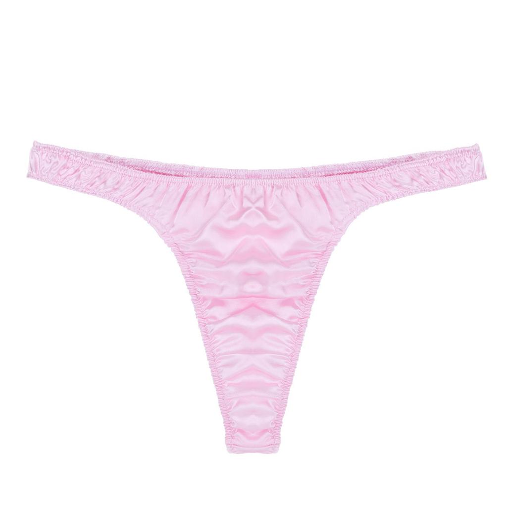 Bielizna męska Miękka Błyszcząca Potargana Niski Wzrost Bikini Stringi Bielizna Majtki